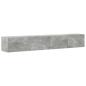 Preview: TV-Wandschrank 2 stk. Betongrau Holzwerkstoff