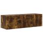 Preview: TV-Wandschrank 98 x 31 x 29,5 cm Räuchereiche Holzwerkstoff