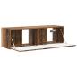 Preview: TV-Wandschrank 98 x 31 x 29,5 cm Altholz Holzwerkstoff