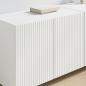 Preview: TV-Wandschrank 2 stk. Weiß Holzwerkstoff