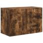 Preview: TV-Wandschrank 59,5 x 31 x 40 cm Räuchereiche Holzwerkstoff
