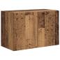 Preview: TV-Wandschrank 59,5 x 31 x 40 cm Altholz Holzwerkstoff