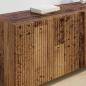 Preview: TV-Wandschrank 59,5 x 31 x 40 cm Altholz Holzwerkstoff
