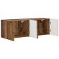 Preview: TV-Wandschrank 2 stk. Altholz Holzwerkstoff