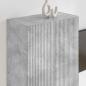 Preview: TV-Wandschrank 59,5 x 31 x 80 cm Betongrau Holzwerkstoff