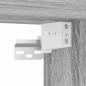 Preview: TV-Wandschrank 59,5 x 31 x 80 cm Graues Sonoma Holzwerkstoff