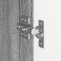 Preview: TV-Wandschrank 59,5 x 31 x 80 cm Graues Sonoma Holzwerkstoff