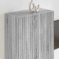 Preview: TV-Wandschrank 59,5 x 31 x 80 cm Graues Sonoma Holzwerkstoff