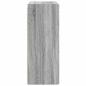 Preview: TV-Wandschrank 59,5 x 31 x 80 cm Graues Sonoma Holzwerkstoff