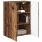 Preview: TV-Wandschrank 59,5 x 31 x 80 cm Altholz Holzwerkstoff