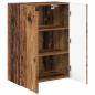 Preview: TV-Wandschrank 59,5 x 31 x 80 cm Altholz Holzwerkstoff