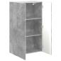 Preview: TV-Wandschrank 59,5 x 31 x 100 cm Betongrau Holzwerkstoff