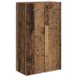 Preview: TV-Wandschrank 59,5 x 31 x 100 cm Altholz Holzwerkstoff