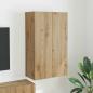 Preview: ARDEBO.de - TV-Wandschrank 59,5 x 31 x 100 cm Artisan-Eiche Holzwerkstoff