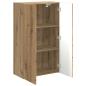 Preview: TV-Wandschrank 59,5 x 31 x 100 cm Artisan-Eiche Holzwerkstoff