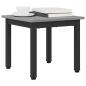 Preview: Couchtisch Graues Sonoma 40 x 40 x 36 cm Holzwerkstoff
