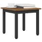 Preview: Couchtisch Altholz 40 x 40 x 36 cm Holzwerkstoff