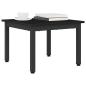 Preview: Couchtisch Schwarz Eichen-Optik 50 x 50 x 36 cm Holzwerkstoff