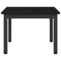 Preview: Couchtisch Schwarz Eichen-Optik 50 x 50 x 36 cm Holzwerkstoff