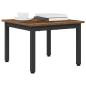 Preview: Couchtisch Altholz 50 x 50 x 36 cm Holzwerkstoff