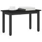 Preview: Couchtisch Schwarz Eichen-Optik 60 x 30 x 36 cm Holzwerkstoff