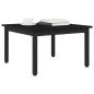 Preview: Couchtisch Schwarz Eichen-Optik 60 x 60 x 36 cm Holzwerkstoff
