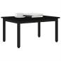 Preview: Couchtisch Schwarz Eichen-Optik 70 x 50 x 36 cm Holzwerkstoff