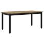 Preview: Couchtisch Kunsthandwerk Eiche 100 x 50 x 45 cm Holzwerkstoff