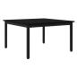 Preview: Couchtisch Schwarz Eichen-Optik 80 x 80 x 45 cm Holzwerkstoff