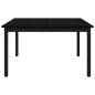 Preview: Couchtisch Schwarz Eichen-Optik 80 x 80 x 45 cm Holzwerkstoff
