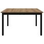 Preview: Couchtisch Kunsthandwerk Eiche 80 x 80 x 45 cm Holzwerkstoff