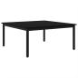 Preview: Couchtisch Schwarz Eichen-Optik 100 x 100 x 45 cm Holzwerkstoff