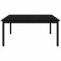 Preview: Couchtisch Schwarz Eichen-Optik 100 x 100 x 45 cm Holzwerkstoff