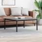 Preview: ARDEBO.de - Couchtisch Graues Sonoma 100 x 100 x 45 cm Holzwerkstoff