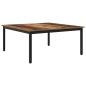 Preview: Couchtisch Altholz 100 x 100 x 45 cm Holzwerkstoff