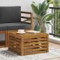 Preview: ARDEBO.de - Tisch für Outdoor Massivholz Akazie Natur 59 x 59 x 37 cm