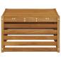 Preview: Tisch für Outdoor Massivholz Akazie Natur 59 x 59 x 37 cm