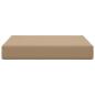 Preview: Sofakissen für draußen Polyester Taupe 60 x 60 cm