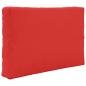 Preview: Sofakissen für draußen Polyester Rot 60 x 60 cm