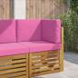 Preview: ARDEBO.de - Sofakissen für draußen Polyester Rosa 60 x 60 cm