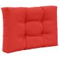 Preview: Sofakissen für draußen Polyester Rot 60 x 60 cm