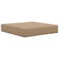 Preview: Sofakissen für draußen Polyester Taupe 50,5 x 50,5 cm