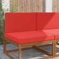 Preview: ARDEBO.de - Sofakissen für draußen Polyester Rot 80 x 80 cm