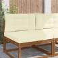 Preview: ARDEBO.de - Sofakissen für draußen Polyester Creme 80 x 80 cm