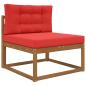 Preview: Sofakissen für draußen Polyester Rot 80 x 80 cm