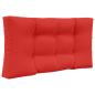 Preview: Sofakissen für draußen Polyester Rot 80 x 80 cm