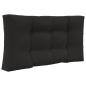 Preview: Sofakissen für draußen Polyester Schwarz 80 x 80 cm