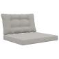 Preview: Sofakissen für draußen Polyester Grau 80 x 68,5 cm
