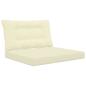 Preview: Sofakissen für draußen Polyester Creme 80 x 68,5 cm