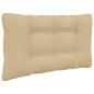 Preview: Sofakissen für draußen Polyester Beige 80 x 68,5 cm
